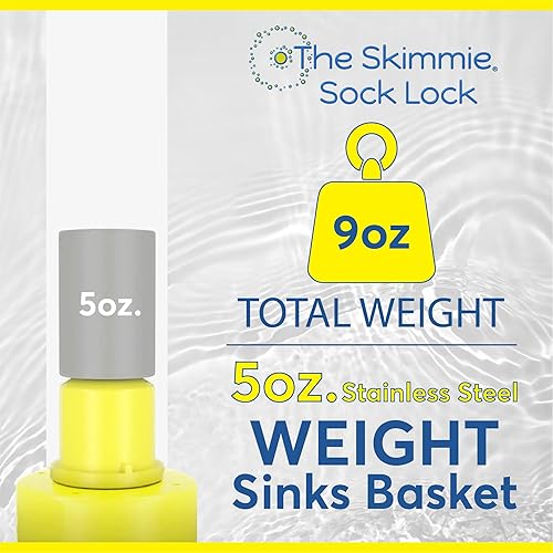 Miniatura 3 de The Skimmie Mango extraíble con bloqueo de calcetín diseñado para calcetines de skimmer  Mantiene los calcetines atrapando los desechos cuando la
