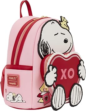 Loungefly Snoopy Valentine's Day Mini Backpack