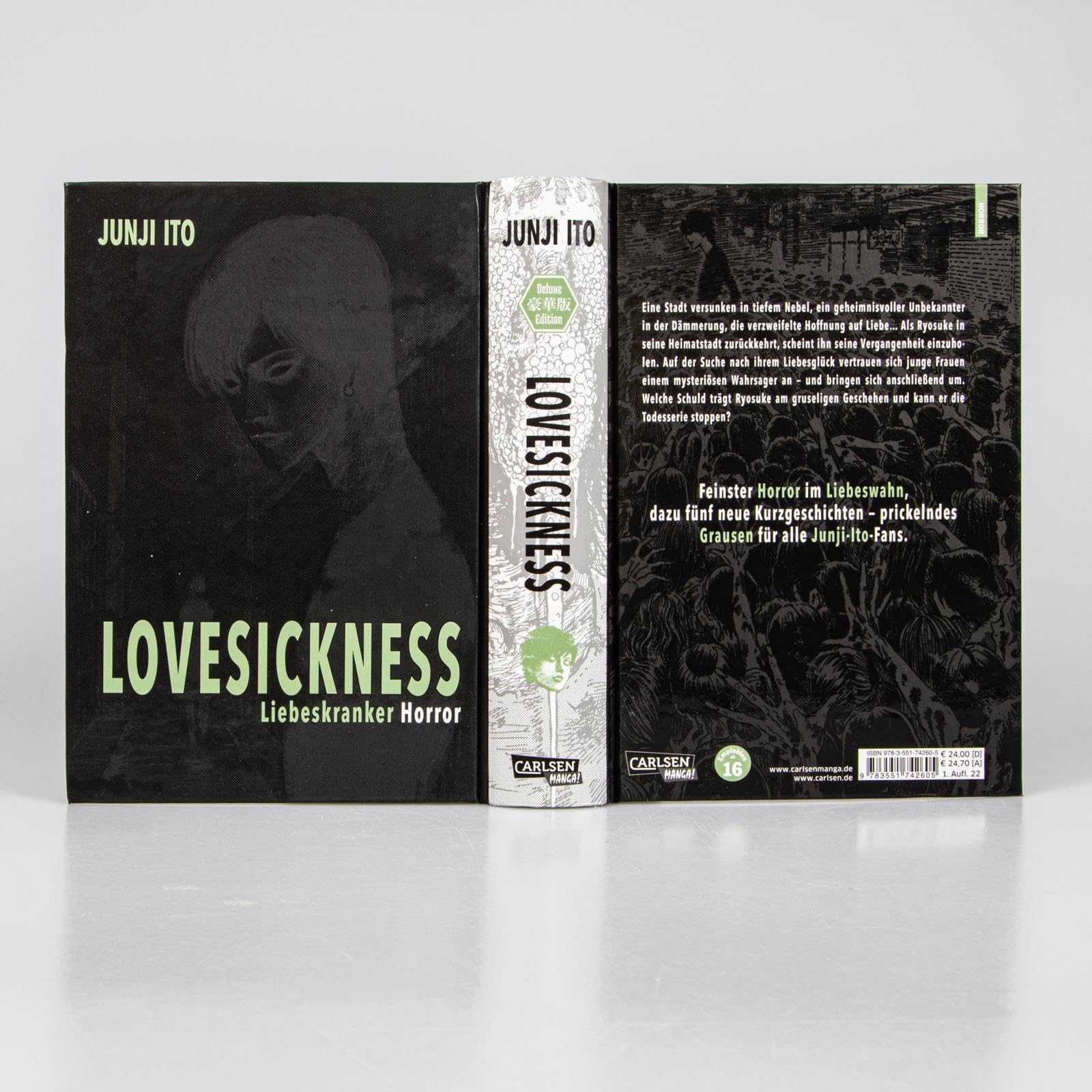 Lovesickness - Liebeskranker Horror: Horror-Manga-Einzelband ab 16 Jahren mit 8 Kurzgeschichten über zwischenmenschliche Grausamkeiten