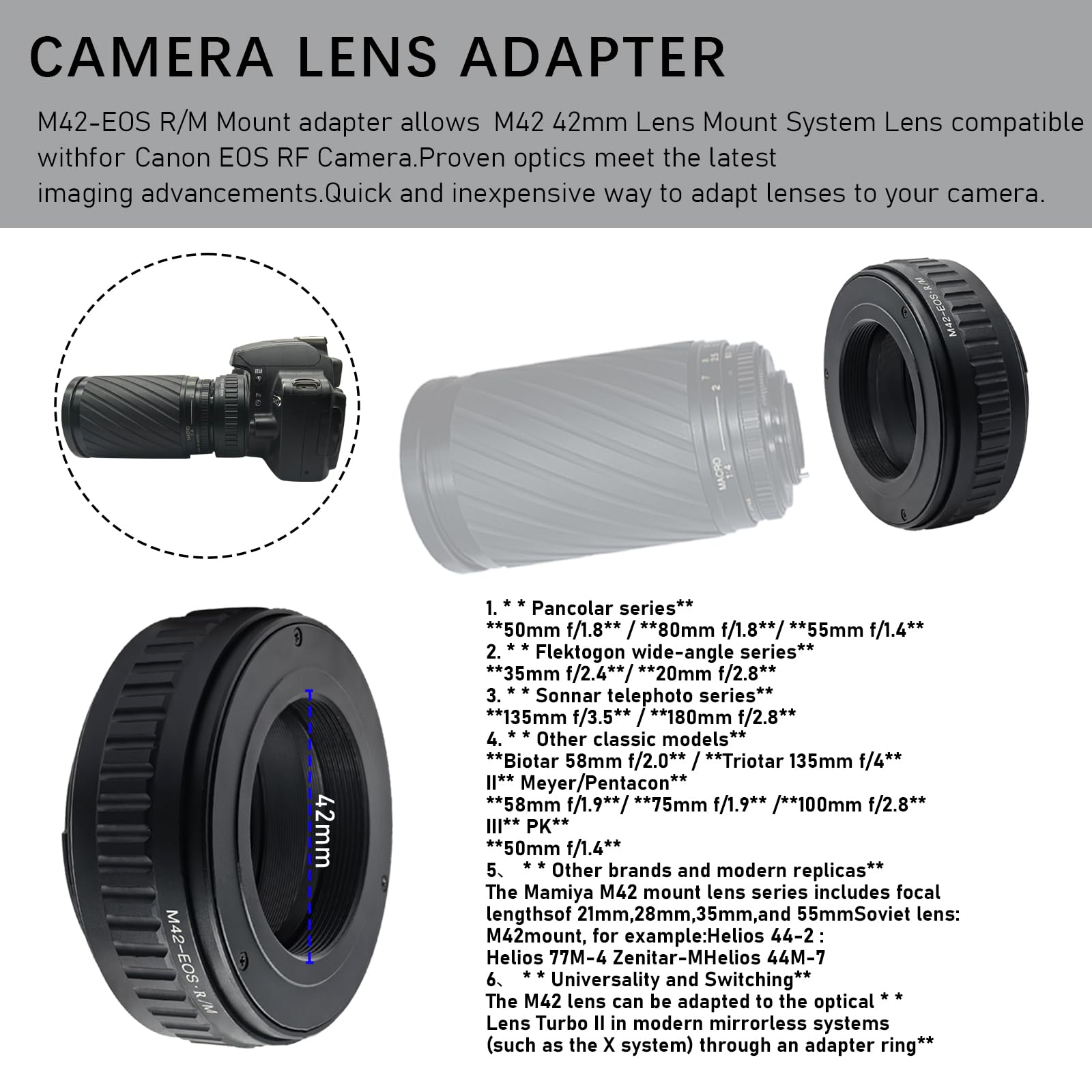 Adattatore Canon Rf | - K&F Concept - Foto 11