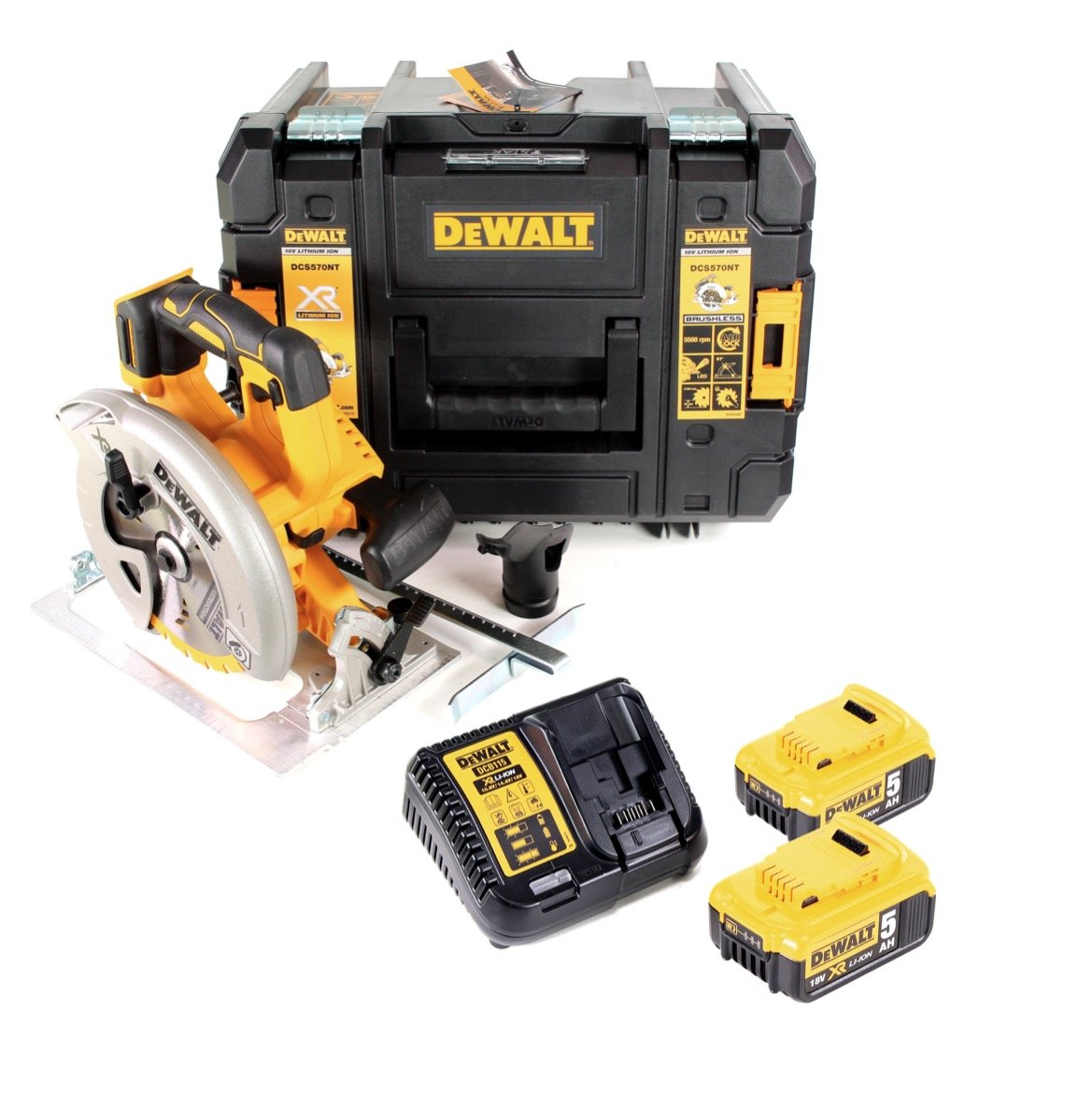 DEWALT Sierra circular manual 18 V/5 Ah