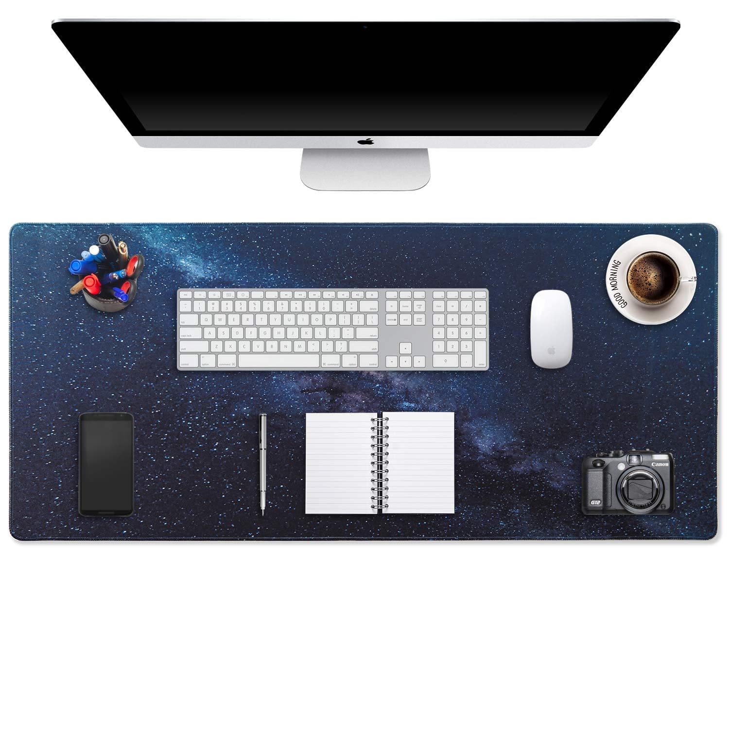 Alfombrilla Ratón Gaming, Alfombrilla Teclado y Ratón, Alfombrilla Ordenador, Alfombrilla Raton XXL 800 x 400, superficie antiderrame y base antideslizante