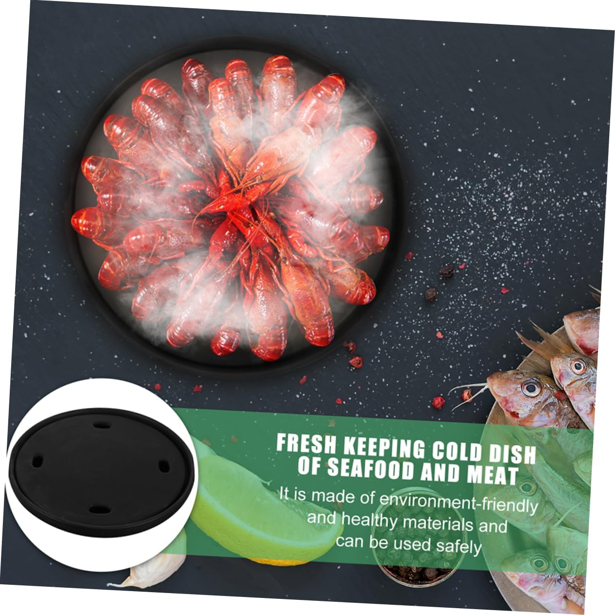 STOBAZA 1Pc Sushi Serving Plate Sushi Tray for Molecular Cuisine for Restaurants and Parties Smooth Finish for Easy Cleaning Versatile Use for Appetizers