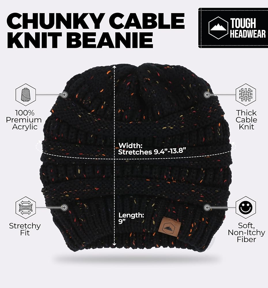 Cache-oreilles Tendance En Tricot Pour Homme Et Femme - Hiver - Automne