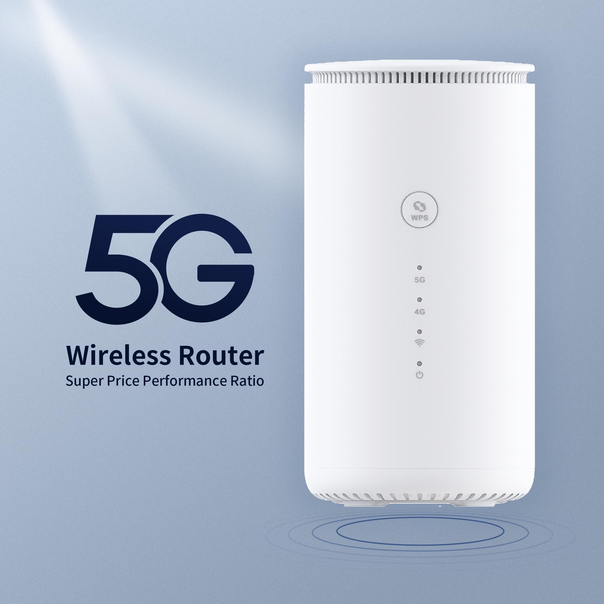 Router 5G con SIM, antenna ad alto guadagno integrata,Porto/wan/lan WIFI wireless 5G sbloccato dual-band, adatto per ufficio domestico, studio, affari.nessuna configurazione