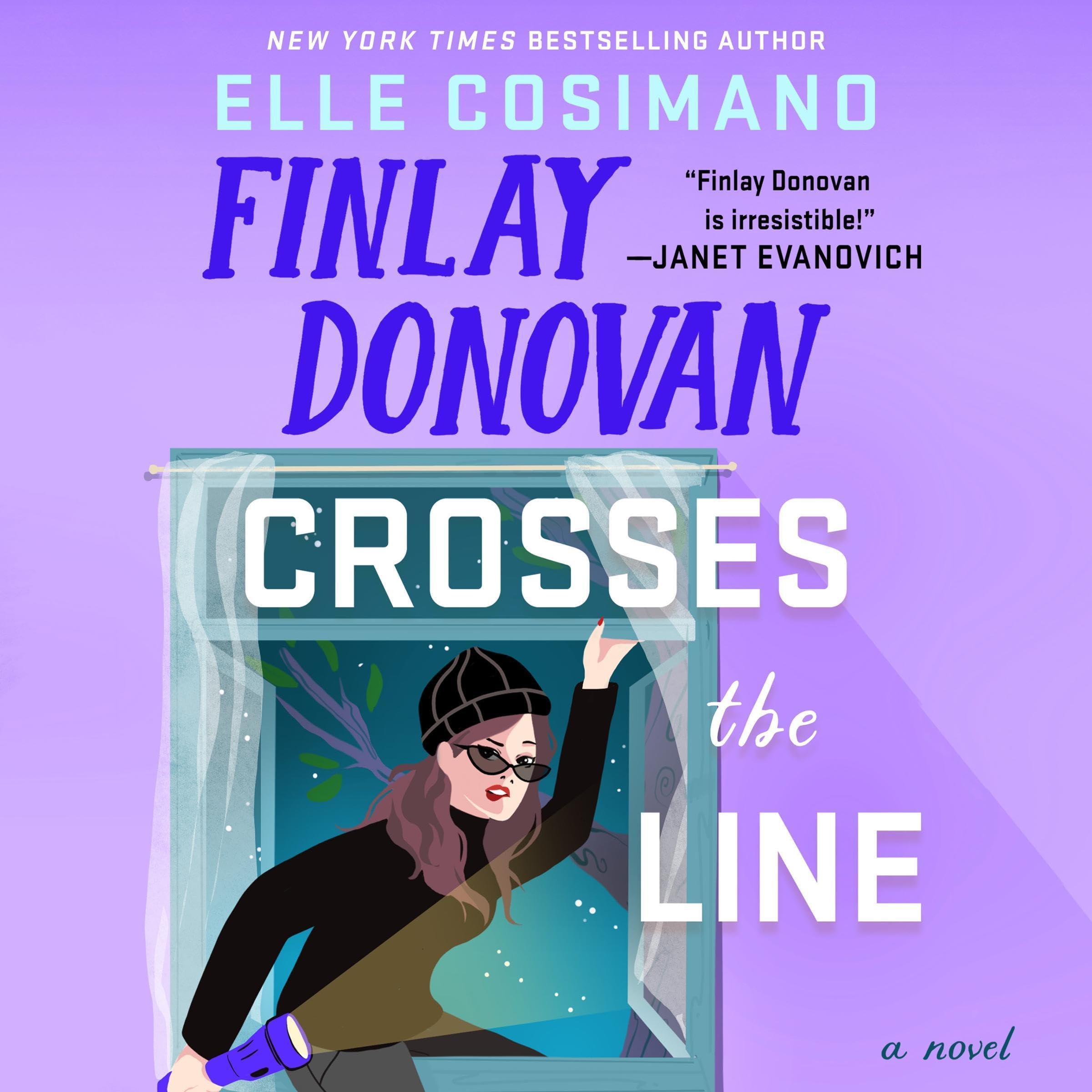 Cover art for Finlay Donovan Crosses the Line