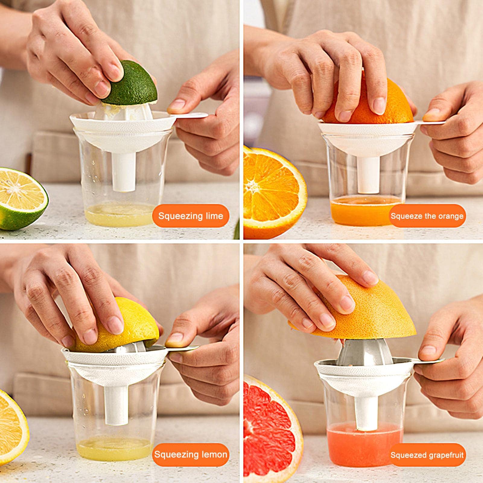 グレープフルーツ ハンドジューサー 手動 Amazon｜グレープフルーツ手動絞り器, ストレーナー付きハンド