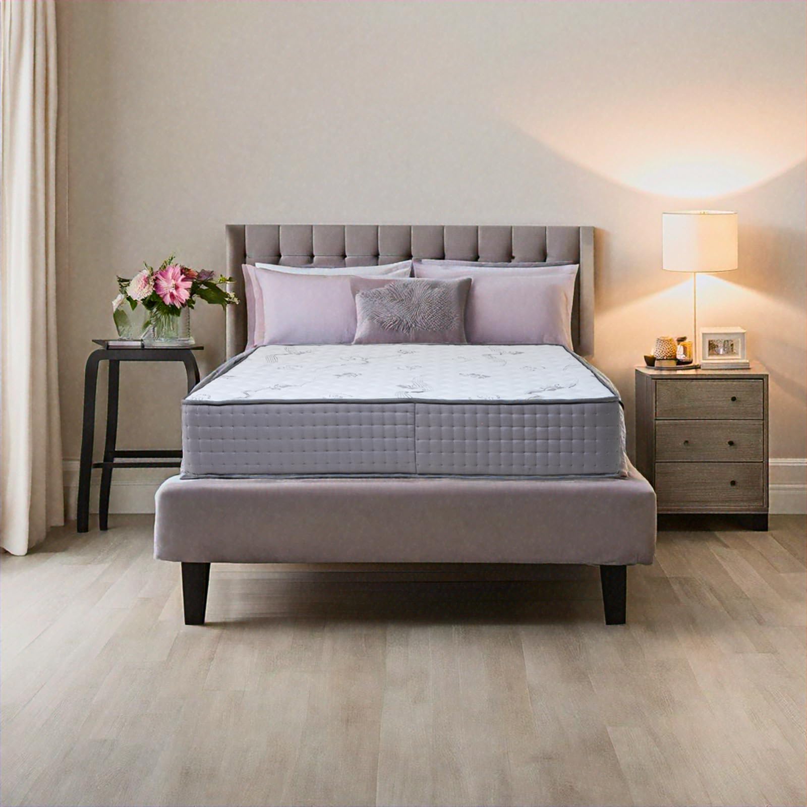 Ginflex Materasso Singolo Memory Foam 80x190 H25 | Tessuto traspirante | Antiacaro e Anallergico | Antibatterico e Ergonomico | Struttura indeformabile | 100% Made in Italy (Altezza: 25cm, 80x190)