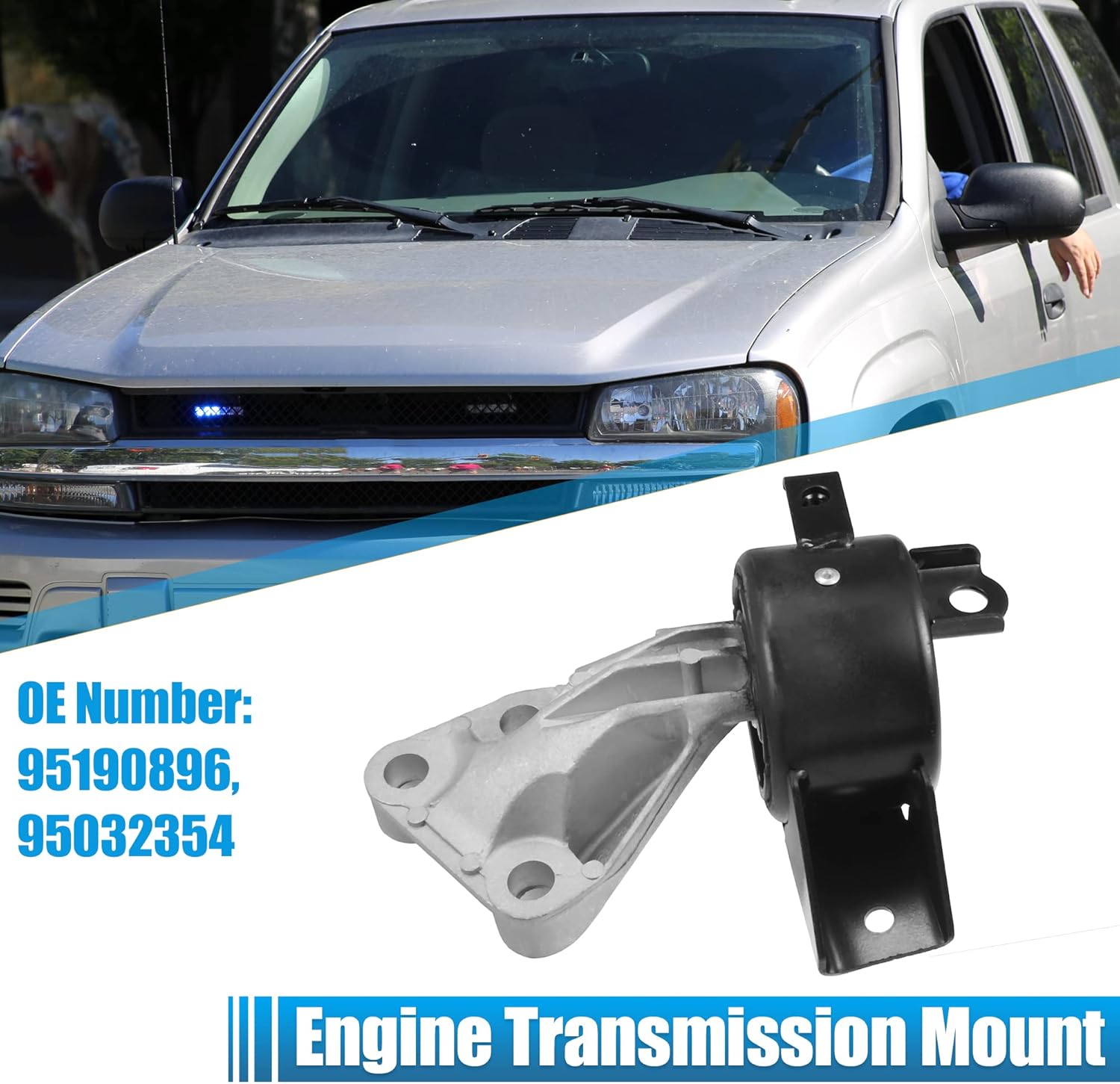 X AUTOHAUX 95190896 95032354 Engine Motor Transmission Mount for Chevrolet Sonic 2012-2016