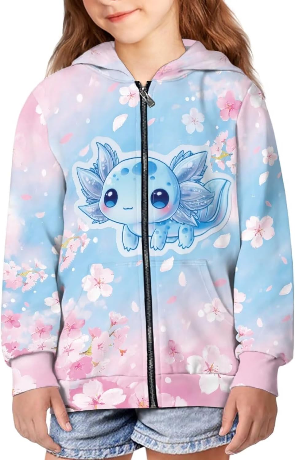 Ystardream Trendy Clothes for Teen Girls Zip Up Hoodie Crewneck Sweatshirts - Image 2