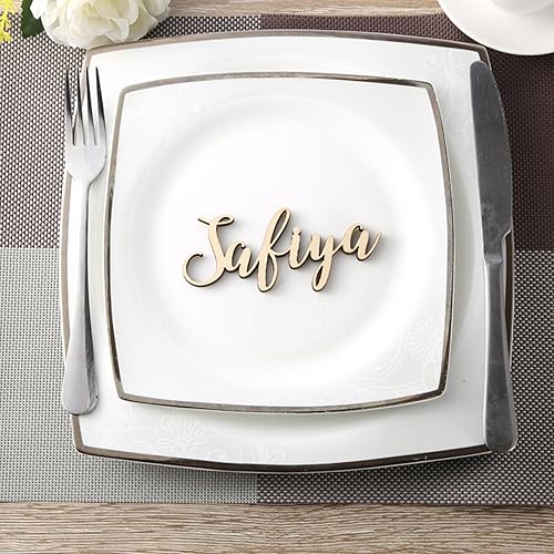 Wedding Place Cards, Wood Place Names, Custom Wood Name Tags, Party Place Card, 