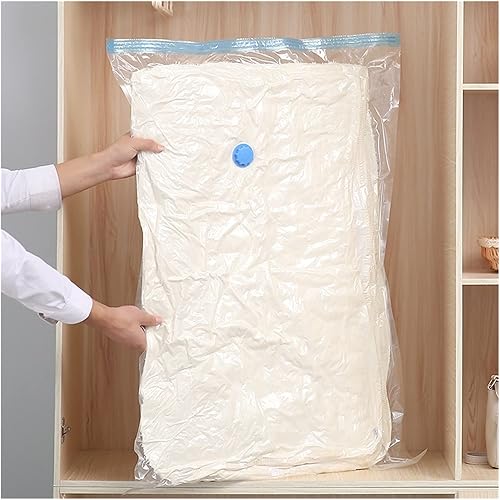 Miniatura 3 de XBWJ Vacuum Bag Durable Vacuum Storage Bags for Clothes Pillows Bedding Blanket More Space Save Compression Travel Hand Pump Seal Zipper Bags