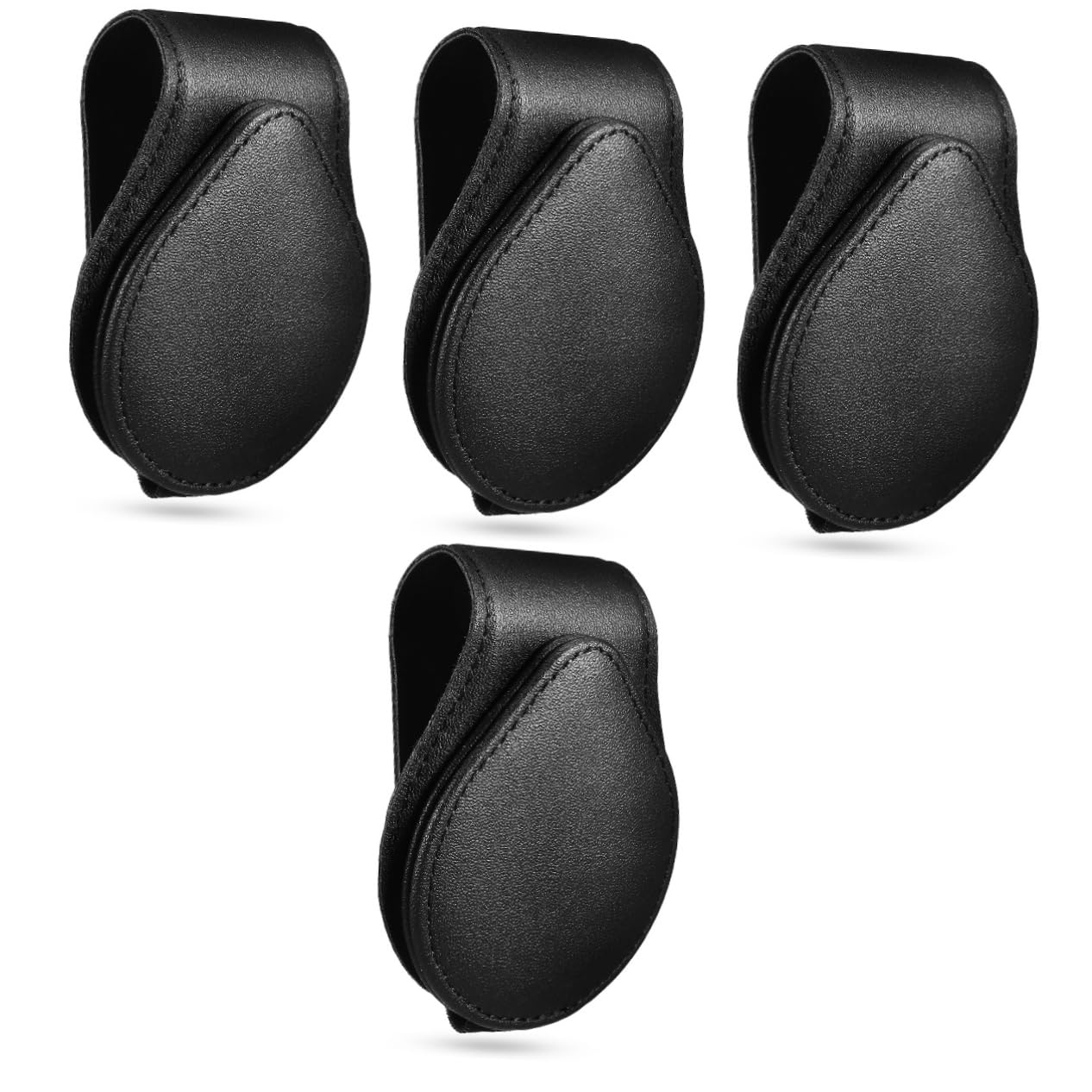 4piezas Soporte Magnético para Gafas De Sol Clip para Visera De Coche Organizador Interior para Gafas y Tarjetas Accesorio Práctico y Fácil De Usar