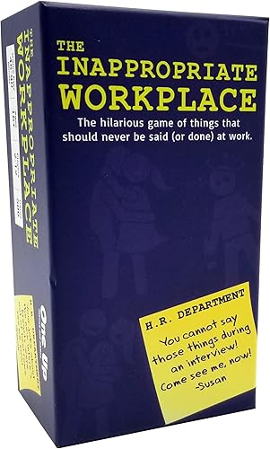 Miniatura 1 de El lugar de trabajo inapropiado el nuevo y divertido juego de cosas que nunca se deben decir (o hacer) en el trabajo. Horas de risas! , 16+ años