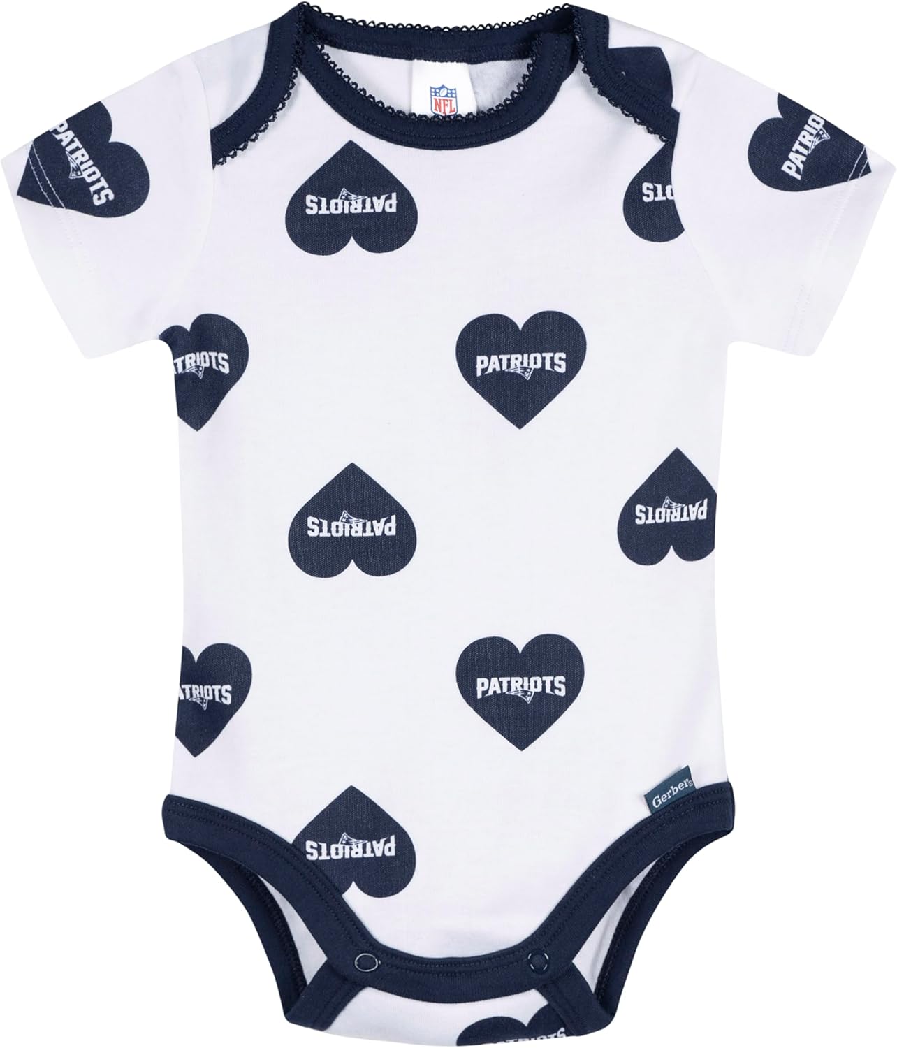 Gerber NFL baby-girls Nfl 3-pack Onesie Bodysuit - Image 7