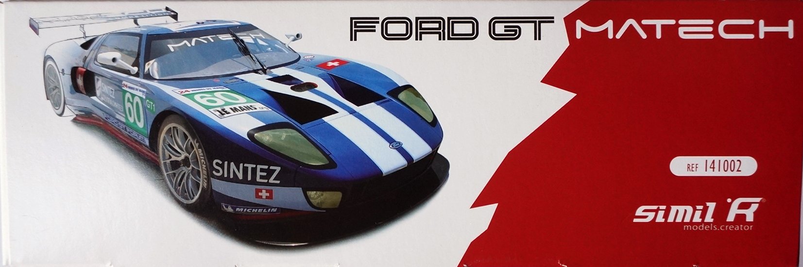 Amazon | スタジオ27 simil R 1/24 FORD GT GT1 LM 2010 完成品
