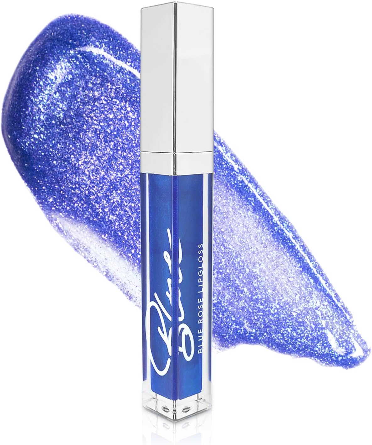 VIOLA HOUSE Colour Changing Lip Gloss, Blue in Pink PH Lipstick, Tinted