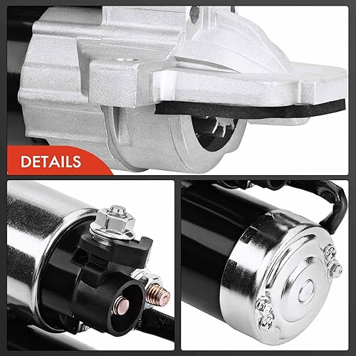 Miniatura 7 de A-Premium Motor de arranque compatible con Mazda 3 04-09, 5 06-10, 6 06-07, CX-7 07-09, L4 2.3L, 12V 1.4KW 11 dientes en sentido horario, repuesto #