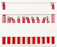 Vista 6 de Juego de 11 piezas de herramientas de corte de punta de carburo para herramientas de torno de metal, herramientas de corte de torno de metal