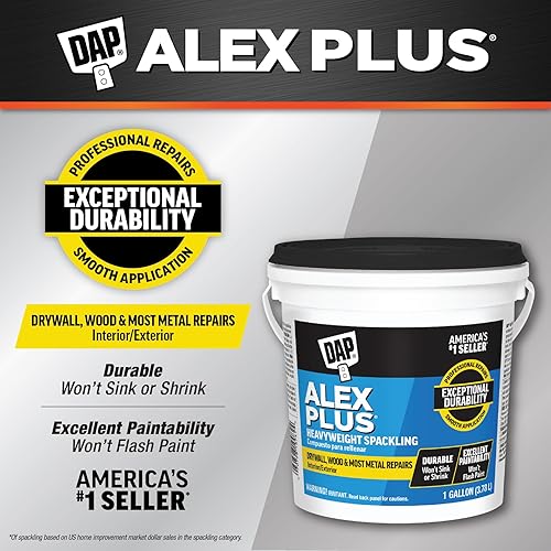 Miniatura 2 de Alex Plus Galón Spackling, 1 galón, blanco