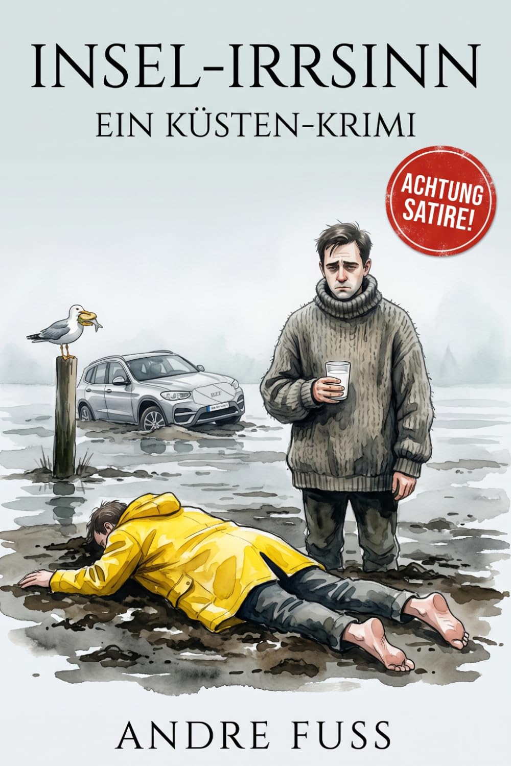 Insel-Irrsinn: Ein satirischer Küsten-Krimi (Regionale humorvolle Satire)
