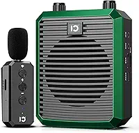 SHIDU Amplificador De Voz Com Microfone Lapela Sem Fio, Alto-Falante Portátil Fio 2.4G, Pessoal Recarregável Para Professores, Treinamento Em Sala Aula