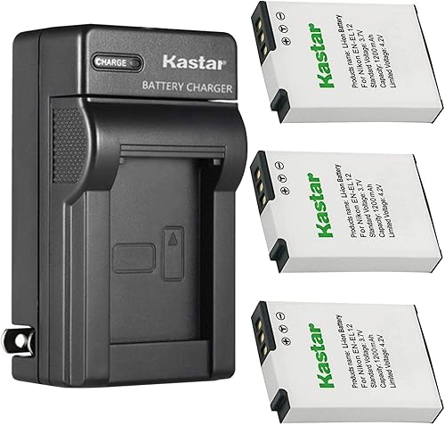 Miniatura 8 de Kastar Cargador de batería de pared AC para Nikon Coolpix S1000pj, Coolpix S1100pj, Coolpix S1200pj, Coolpix S6000, Coolpix S6100, Coolpix S6150,
