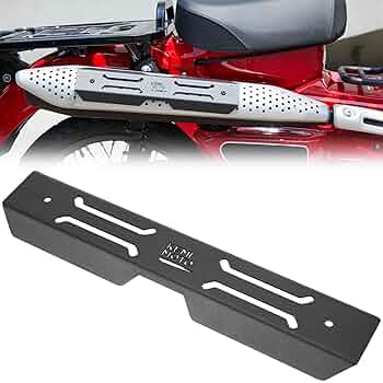 ハンターカブ マフラーカバー ヒートガード 新車外し極美品 CT125 JA65 ホンダ ハンターカブ用マフラーガード HONDA CT125 Pipe Cover