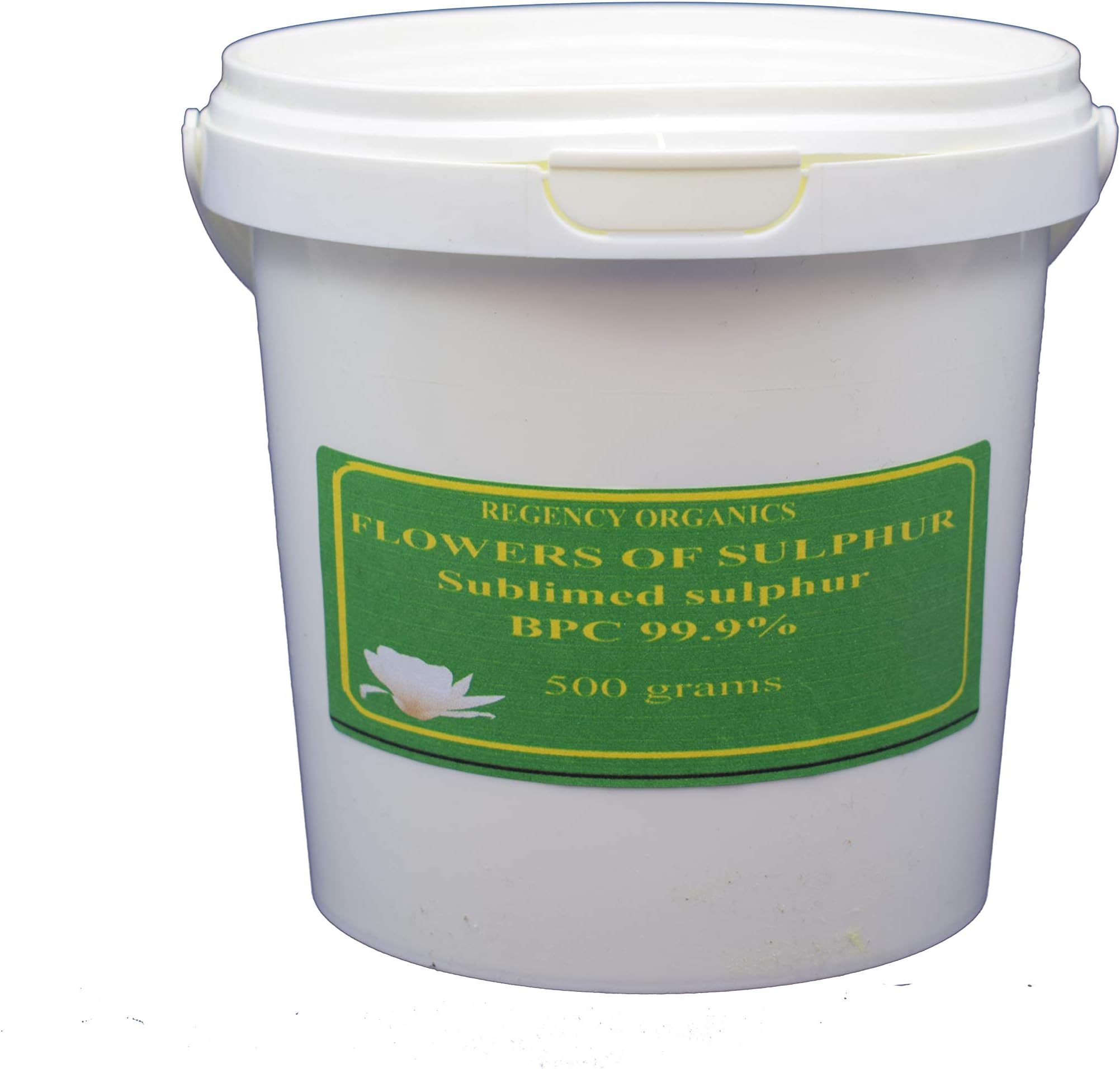 Regency Organics FLOWERS OF SULPHUR BPC 99.9% 500 gram