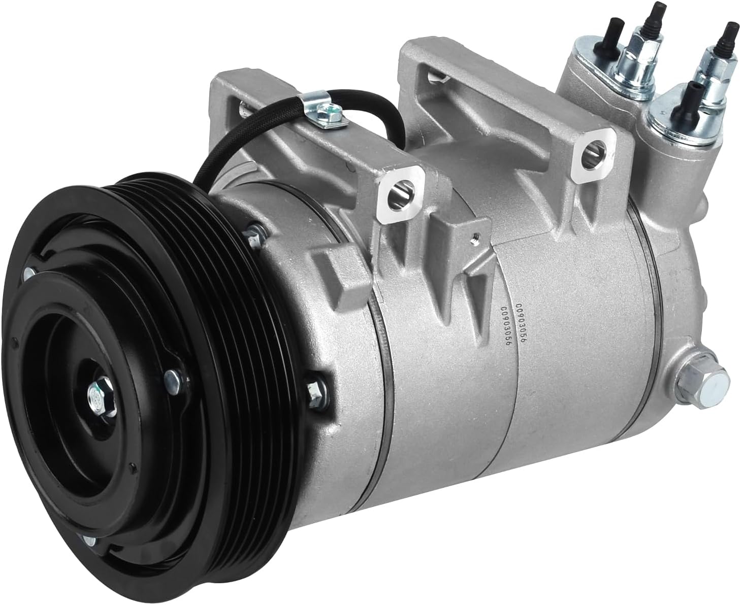 KUSATEC CO 11200C Air Conditioning AC Compressor Compatible with 2008-2013 Nissan Rogue, 2014-2015 Rogue Select; 2.5L L4