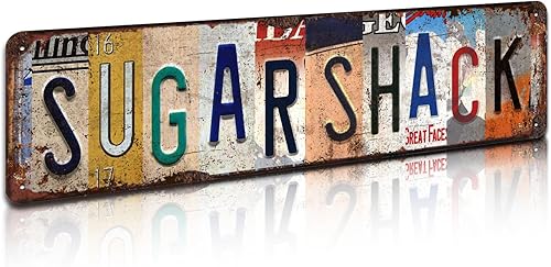 Miniatura 29 de Letrero de metal retro con texto en inglés «The 19th Hole – Arte de pared rústico con temática de golf vintage para bar, cueva de hombre, garaje,