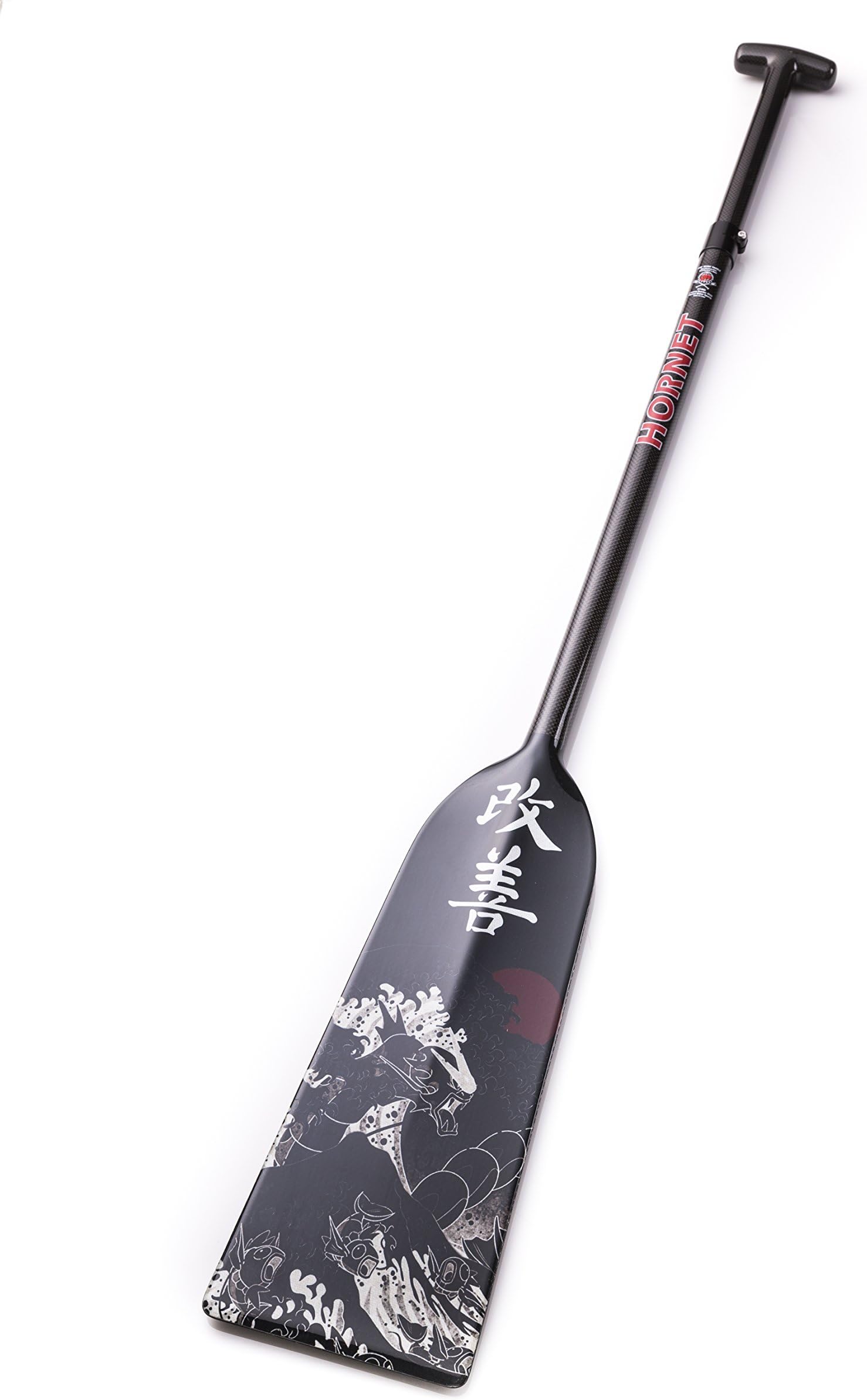 Hornet Watersports Dragon Boat Paddle Adjustable Carbon Fiber Kaizen Lightweight IDBF Approved