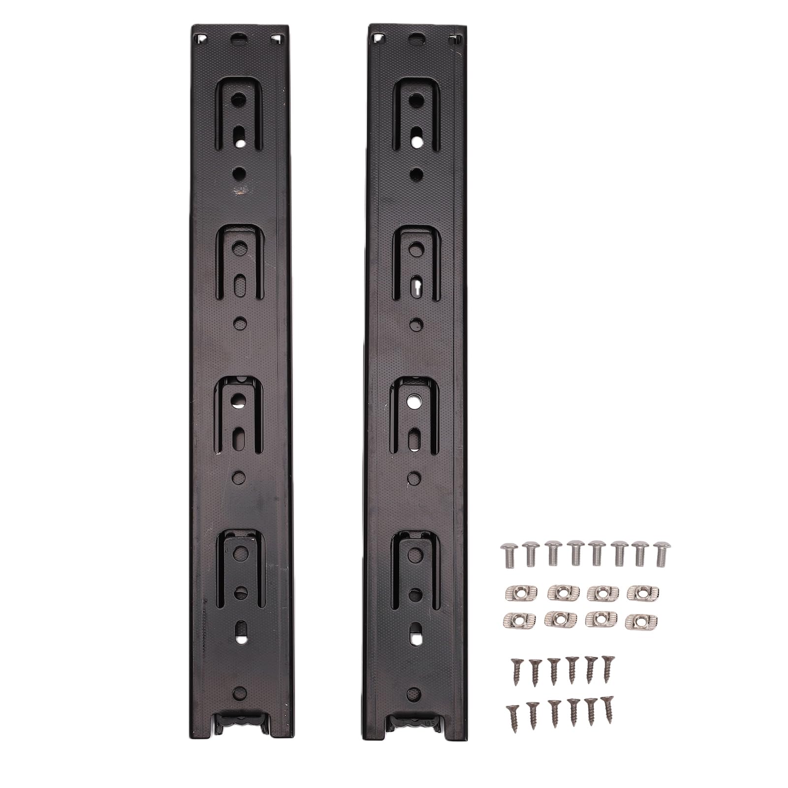 Guías para cajones robustas Spacnana con herrajes de extensión completa y alta gama