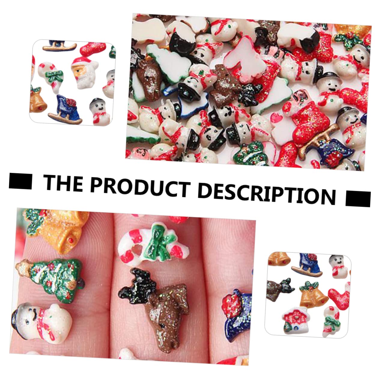 POPETPOP 200piezas Pegatinas De Uñas Decoraciones De Arte De Uñas Creativas y Adorables Accesorios De Manicura Para Uso Profesional y Personal Textura Duradera y Resistente