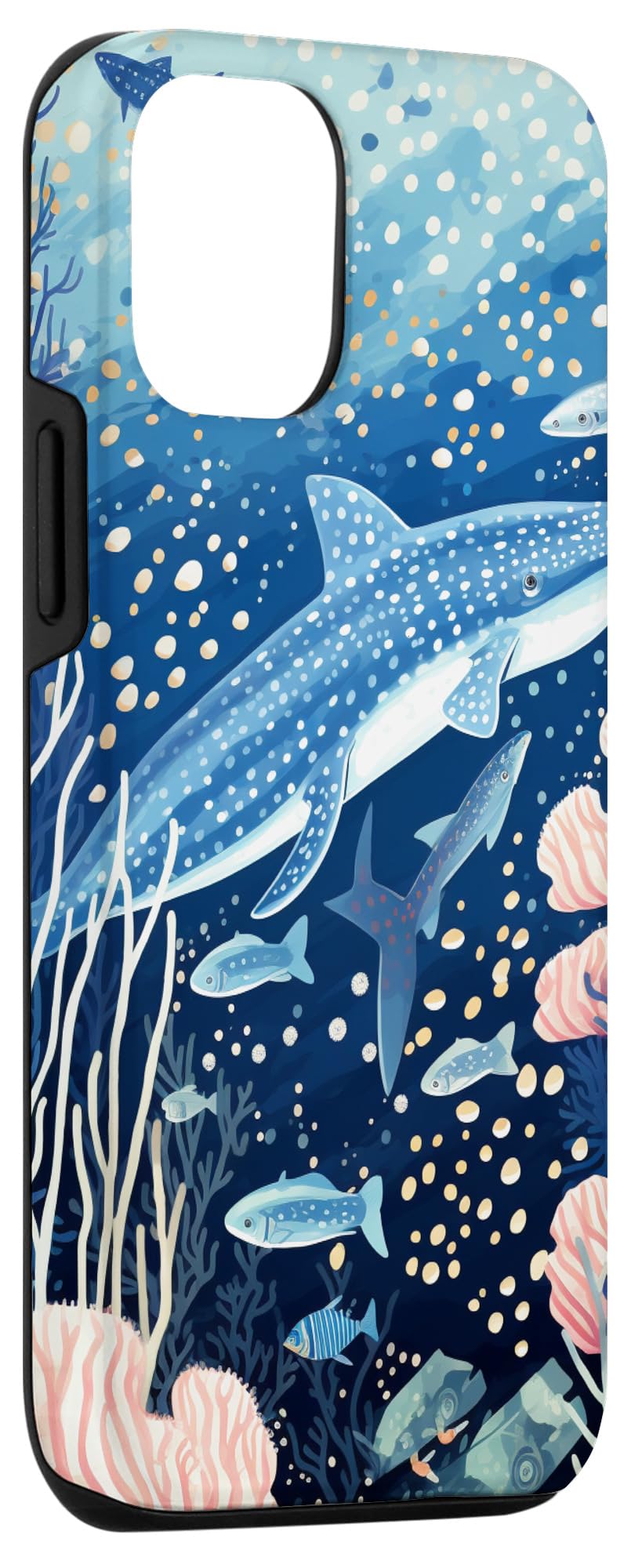 Whale Shark Coral Reefs Seashell Starfish Ocean Beach Sea Case for iPhone 13 - Image 3