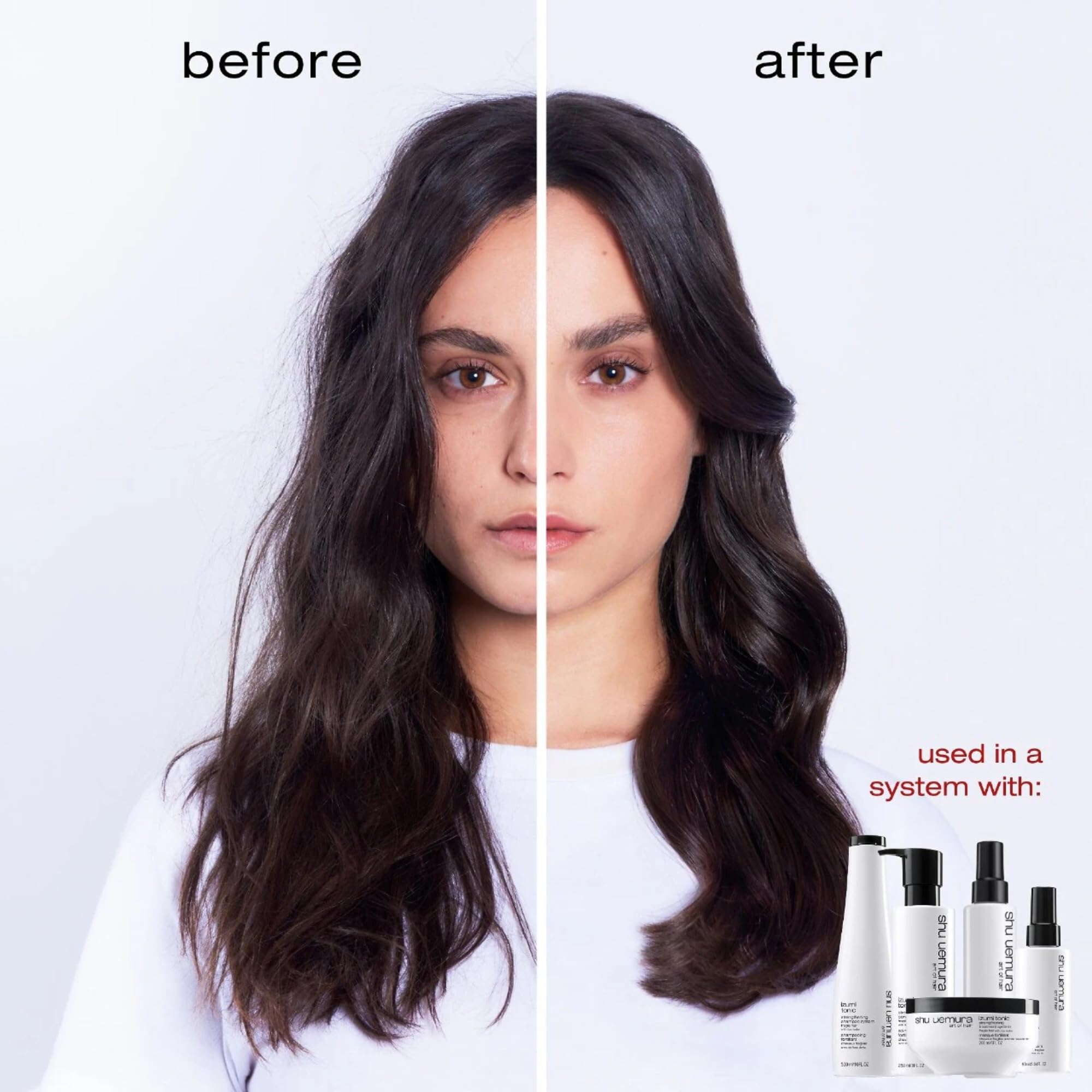 shu uemura art of hair Izumi Tonic Conditioner with Japanese Rice Water, 8 Fl Oz