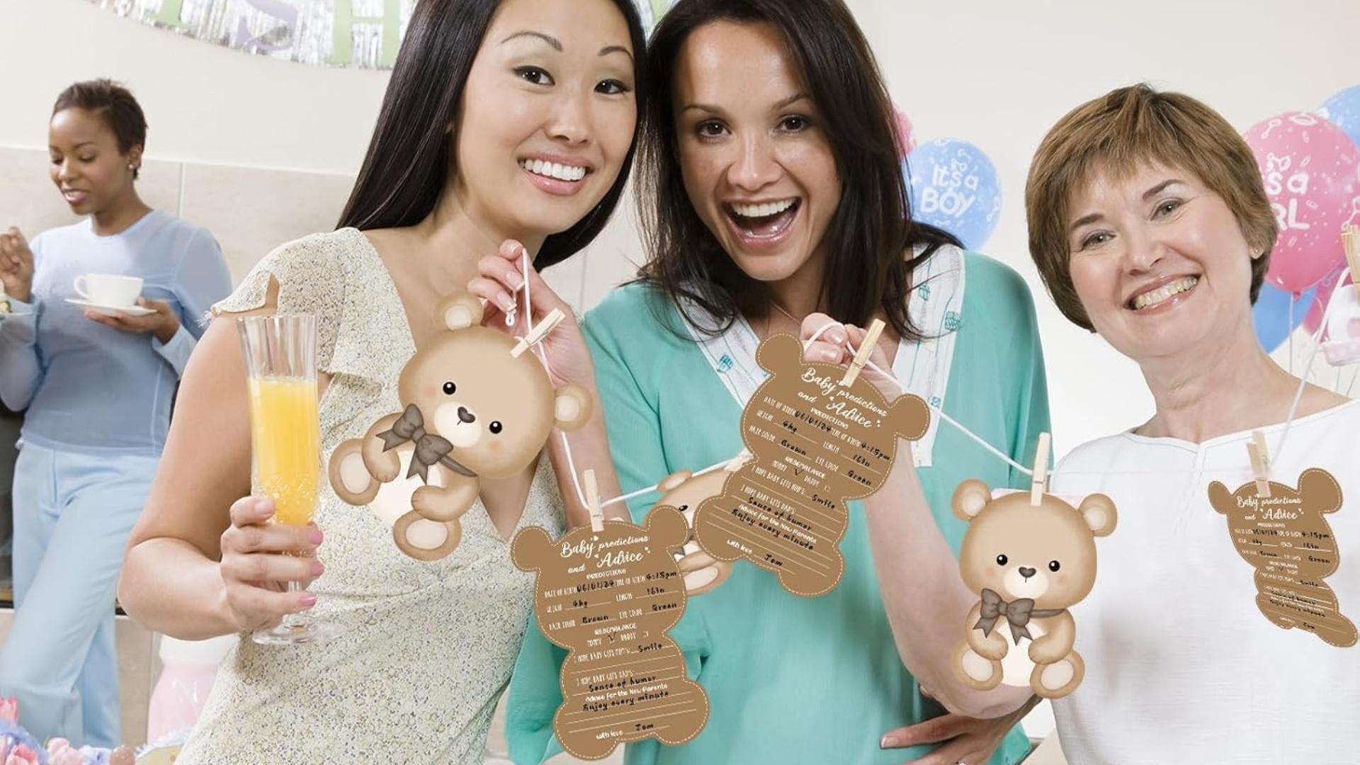Hippekaartjeswinkel.nl Babyshower invulkaarten - Wensen voor de baby - 10 stuks Hippekaartjeswinkel.nl Babyshower invulkaarten - Wensen voor de baby - 10 stuks