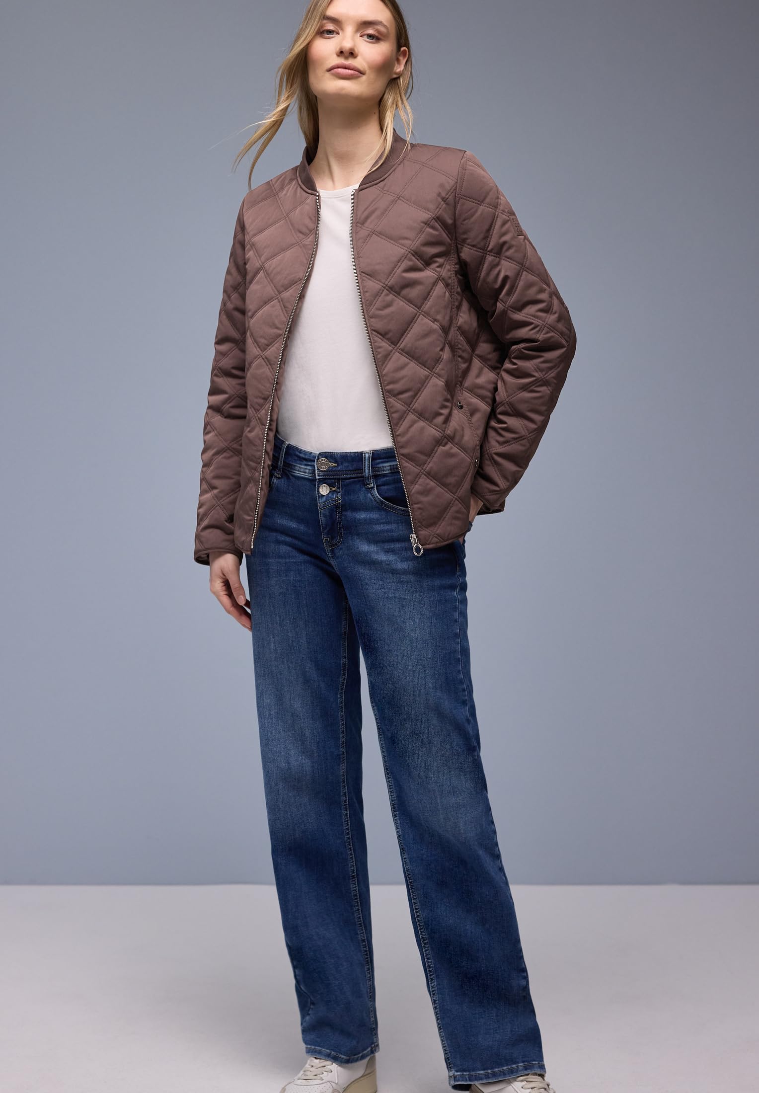Street One Jacke mit Abnehmbarer Kapuze