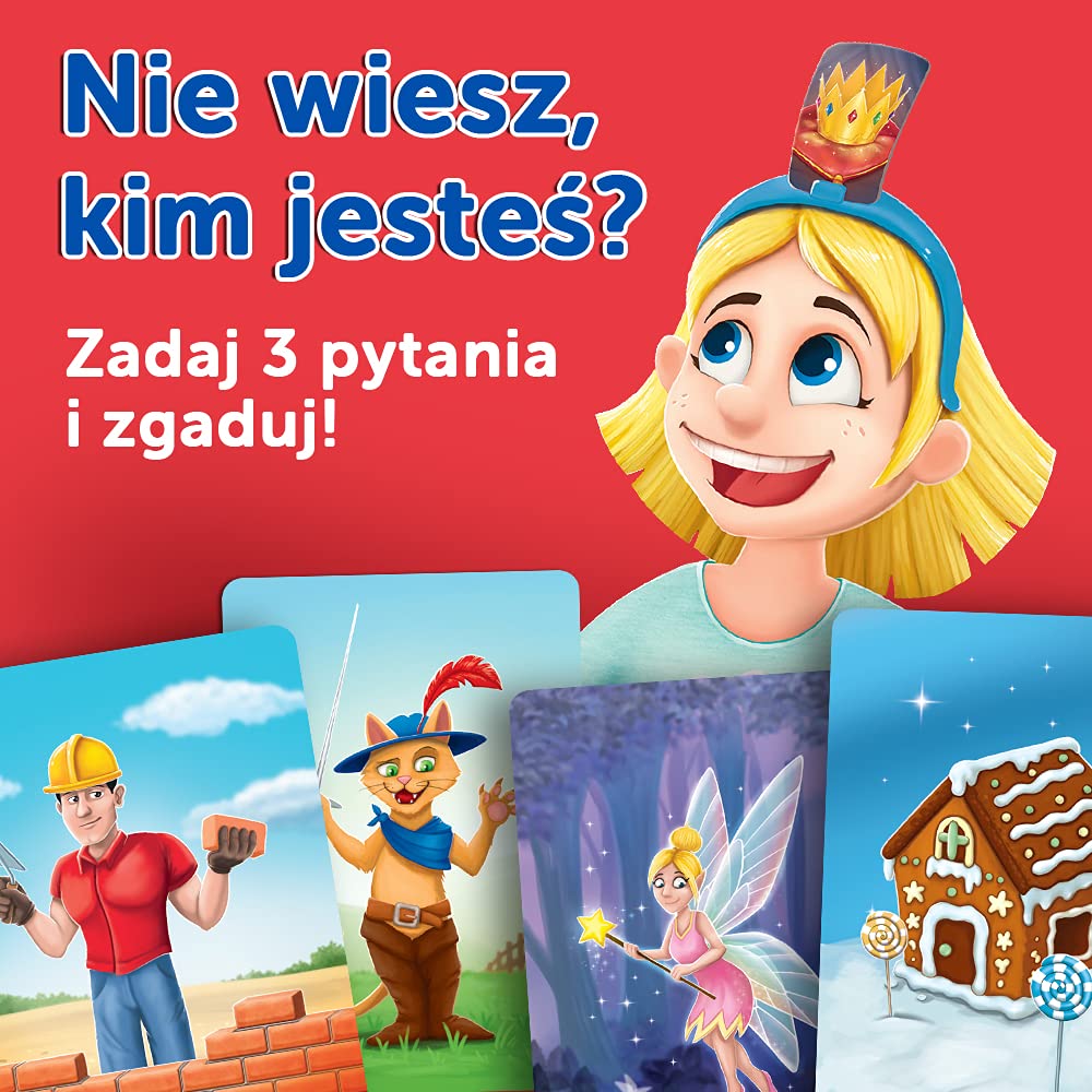 Trefl, Anonimo Junior, Gra Towarzyska, Gra Rodzinna, Zabawa Towarzyska w Zgadywanie Kim Jesteś, Odgadywanie Haseł