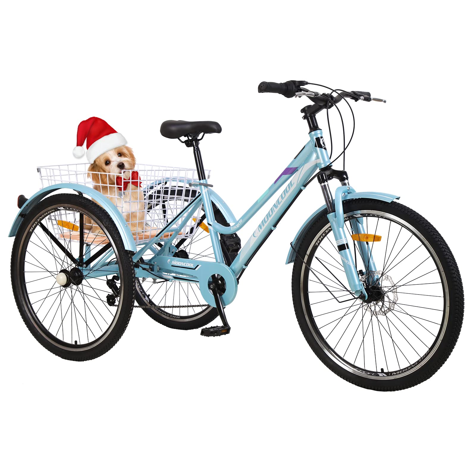 Amazon | VANELL 大人用 マウンテン三輪車 7速 MTB 三輪 トライク