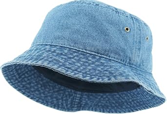 KBETHOS 100% Cotton Washed Bucket Hat