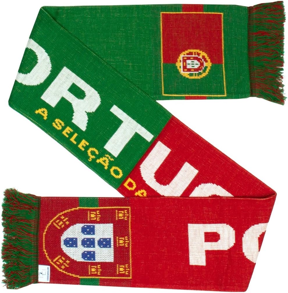 Portugal Football Knit Scarf