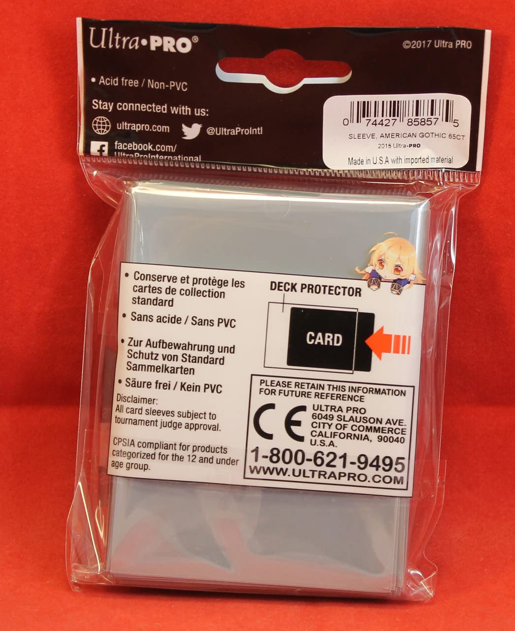 Amazon | ファインアート: デッキプロテクターパック - アメリカン