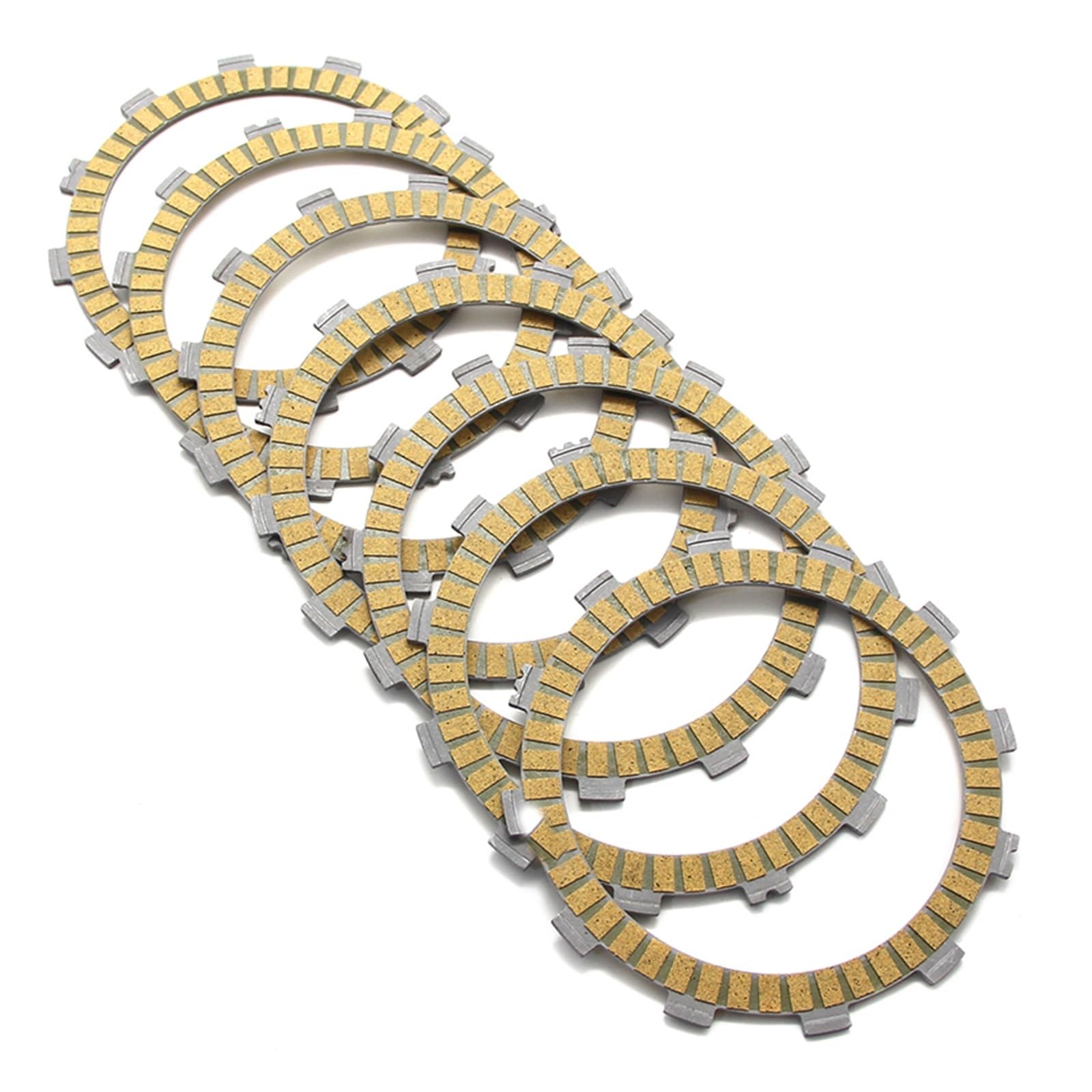 Kupplungsscheibe Motorrad Langlebige Ersatzteile Kupplungsreibscheiben Kit Disc Set Für Yamaha XVS650 Drag Star 650 1997-2002 22U-16321-00 7
