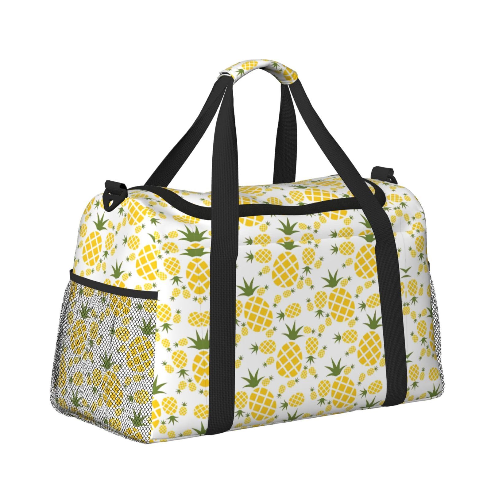 Ananas. (2) torba na ramię damska męska torba podróżna crossbody torebka torba na ramię torebki robocze codzienna torba hobo
