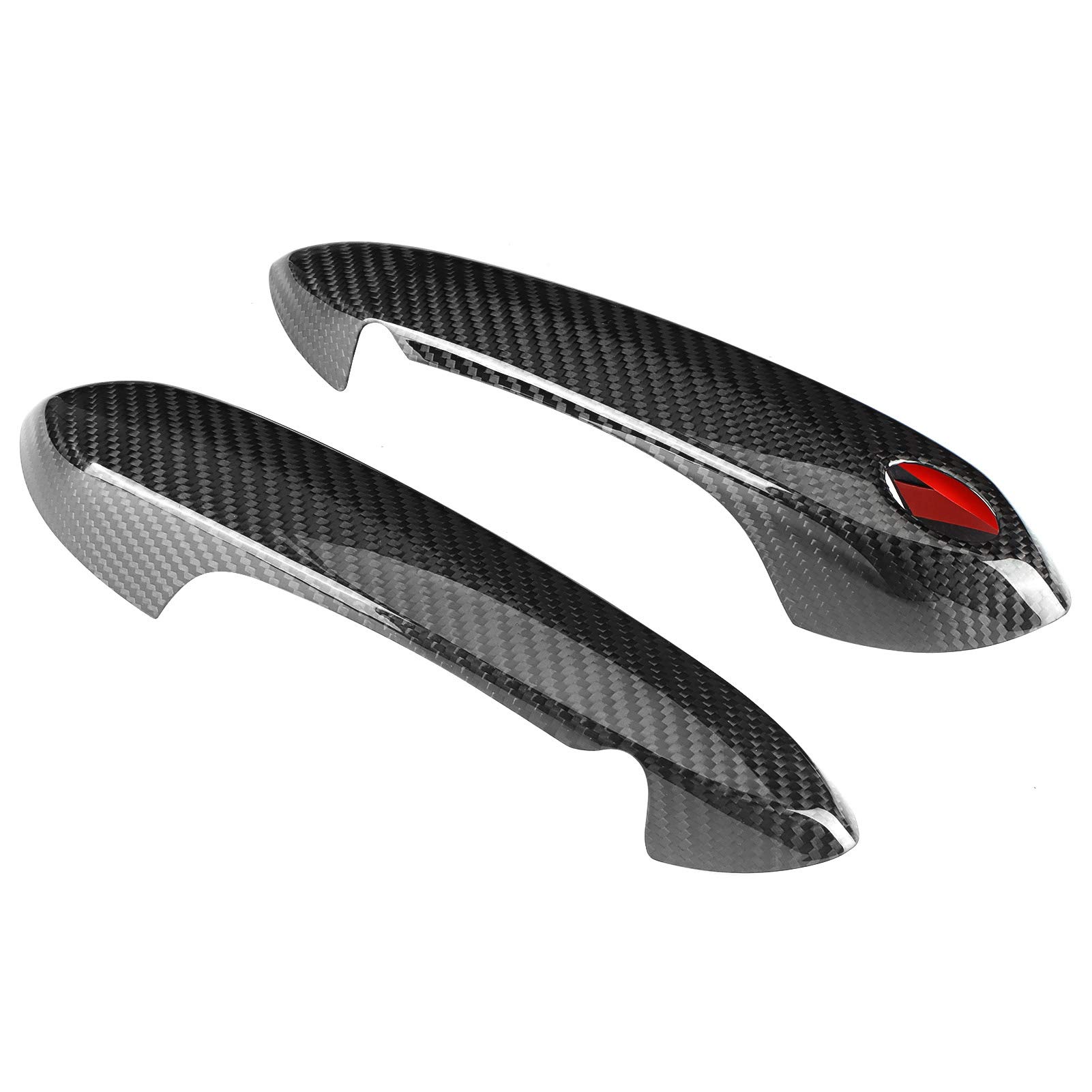 Couvercle poignée de porte en carbone anti-rayure installation facile LHD A90