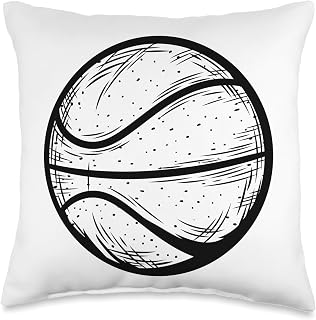 Basketball Stroke Throw Pillow