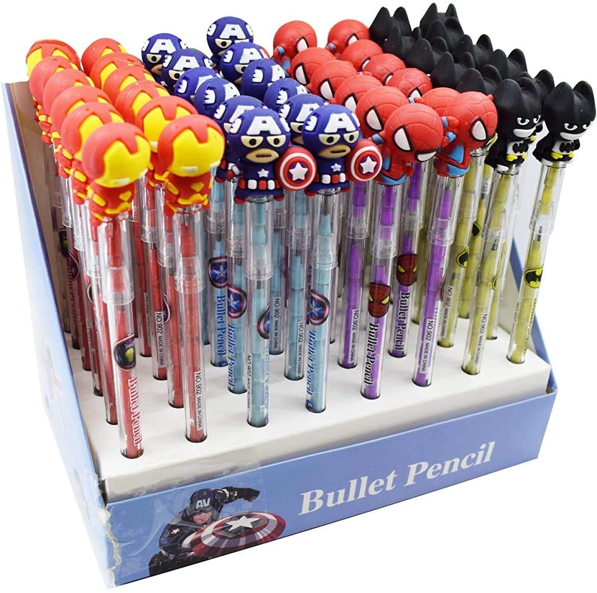 Prezzie Villa Avengers Super Heroes Pencil For Kids Pack Of 12 Pieces,Black (B08V8LC1HK) Amazon Price History, Amazon Price Tracker