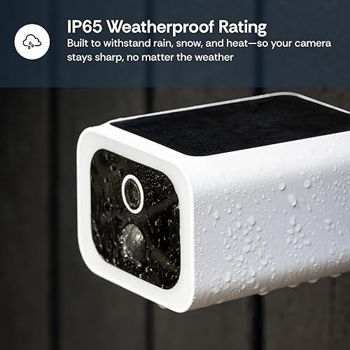 Miniatura 6 de Luna 2K Cámaras interiores para seguridad del hogar y cámaras de seguridad inalámbricas para exteriores, cámara de batería con panel solar,