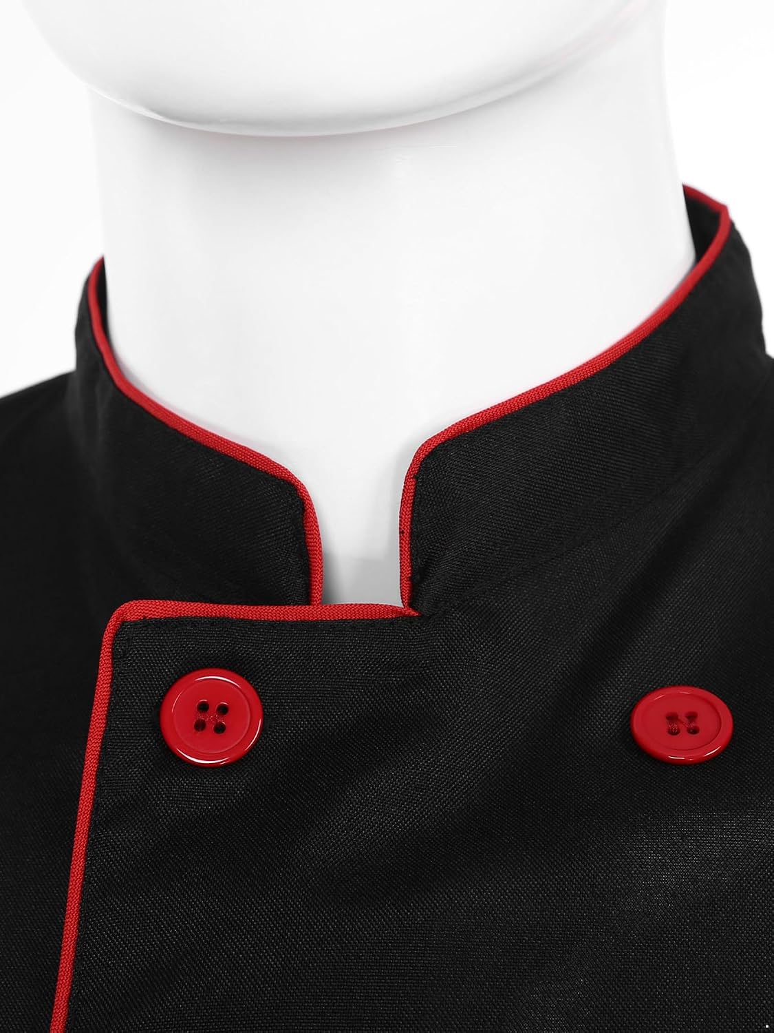 Unisex Mens Womens Long Sleeve Double-Breasted Chef Coat Hotel Kitchen Cooking Works Uniform